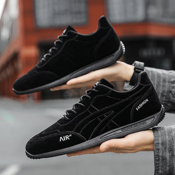 Xajzpa New Lightweight Flat Outdoor Running Breathable Solid Color Casual Board Shoes for Men Sports Shoes Zapatillas Deporte Sneakers